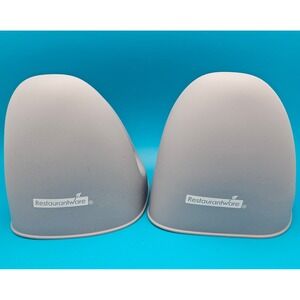 Restaurantware Mini Oven Mitts Pinch Grips Heat Resistant Silicone Grey